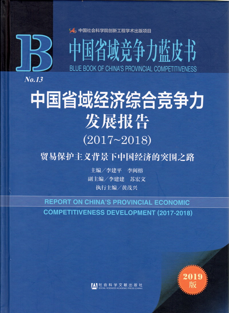 动漫日本美女和男人操中国省域经济综合竞争力发展报告（2017-2018）